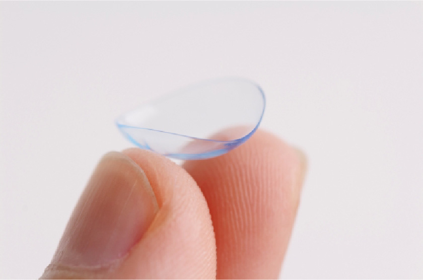 気体透過性・コンタクトレンズ