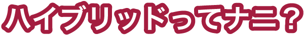ハイブリッドってナニ？