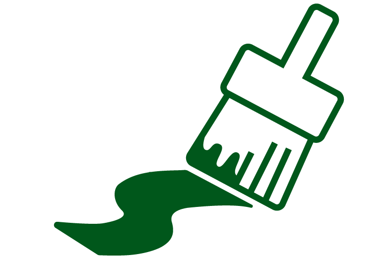 ブラシ重ね塗り